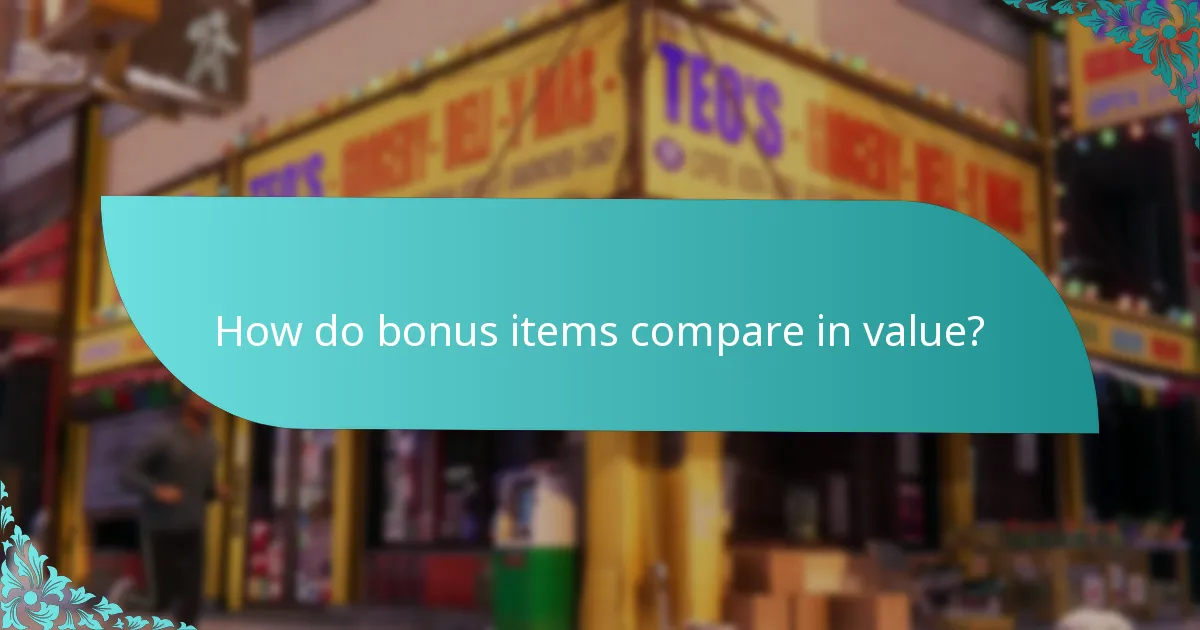 What bonus items are available for redemption?