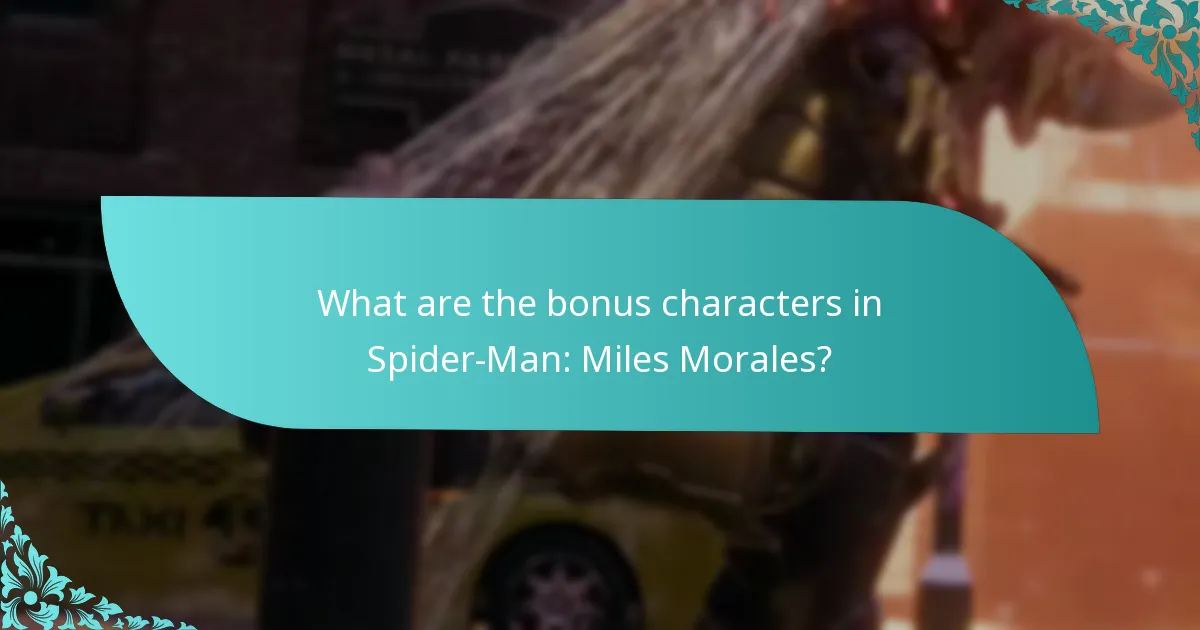 How do bonus characters compare to other characters in the game?